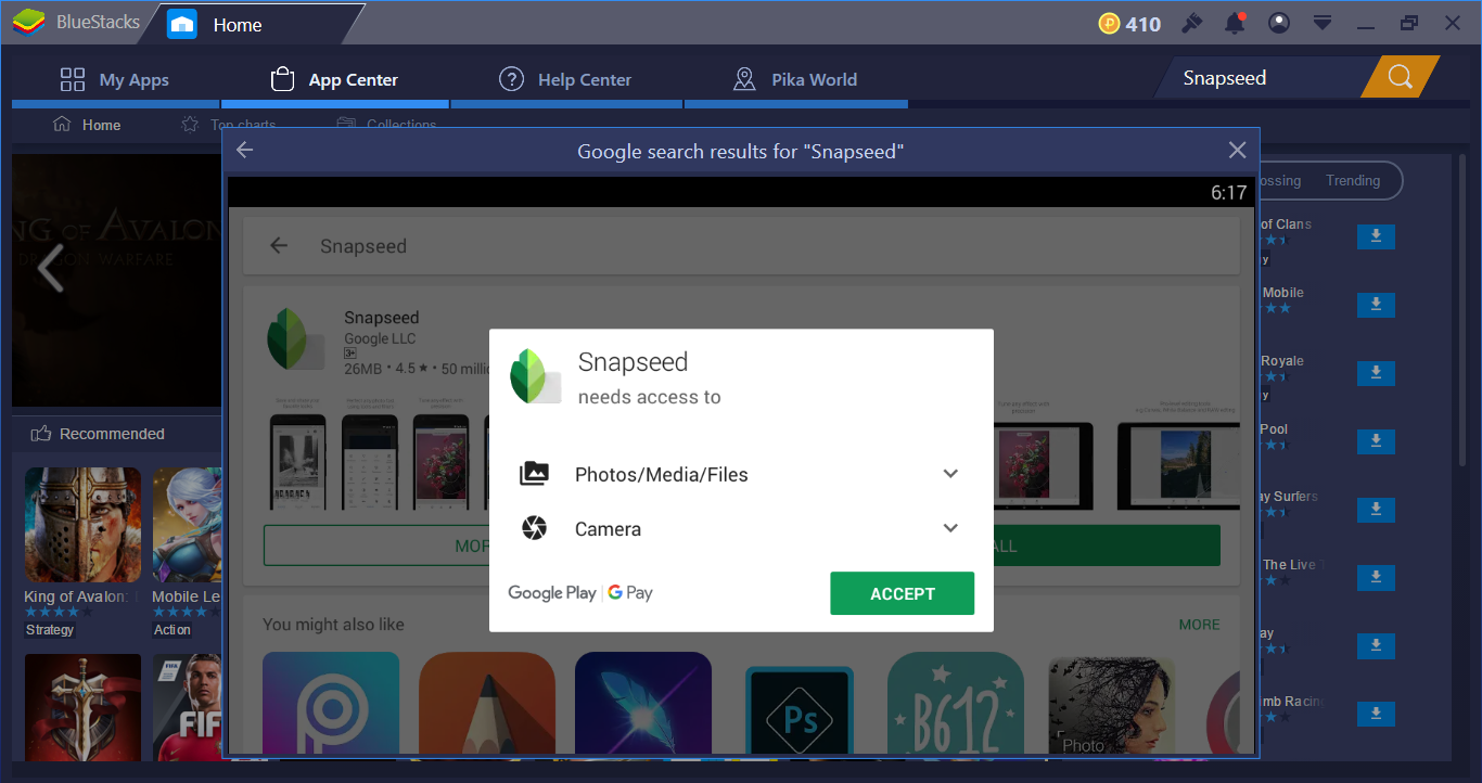 download snapseed for pc windows 10