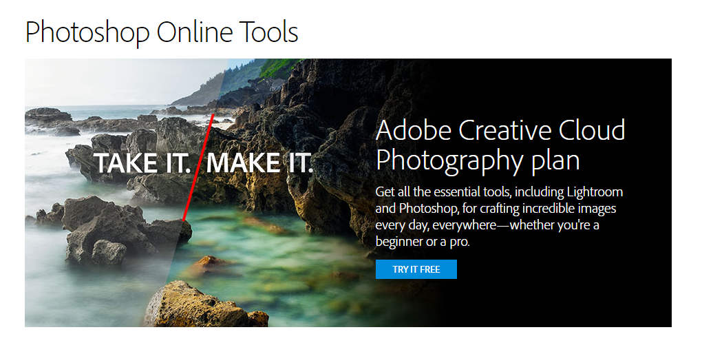 Online Photoshop – Free Photoshop Online Editing Tool!