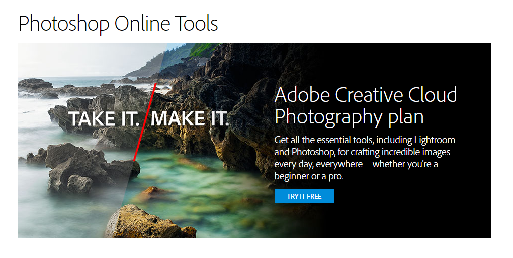 Photoshop Online Tool